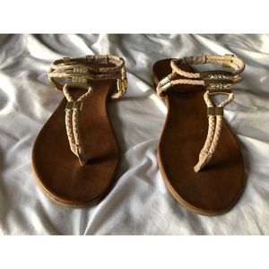 Madden Girl Flexii T-Strap Sandals